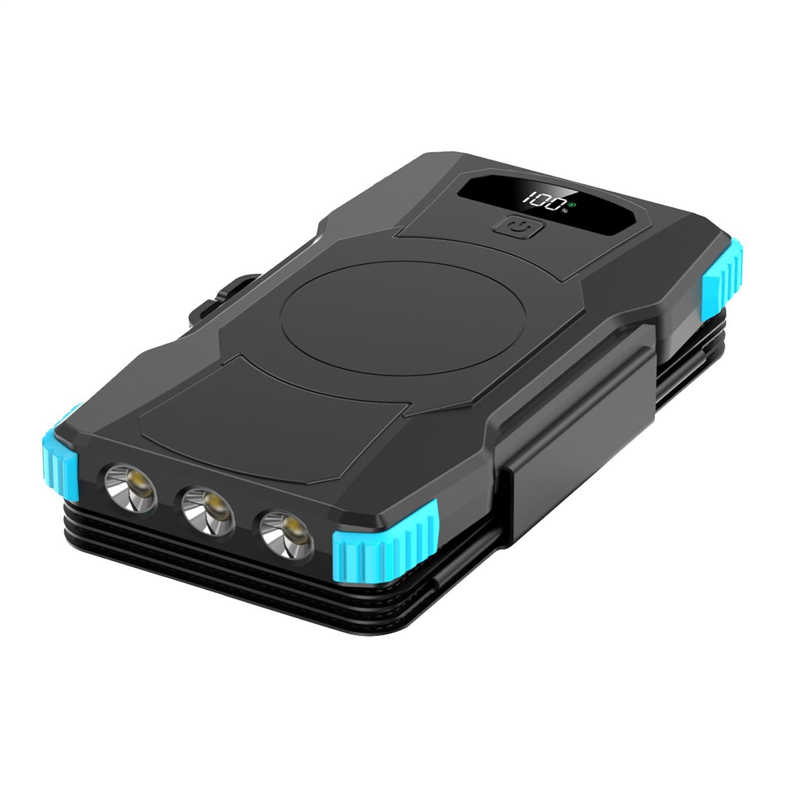 Caricatore solare portatile batteria esterna senza fili 20000mAh con lampada | Caricatore Solare Per Il Telefono Per Viaggi Strada Viaggi Escursioni Pesche Sopravvivenza Soccorso Case Esterne Campeggio