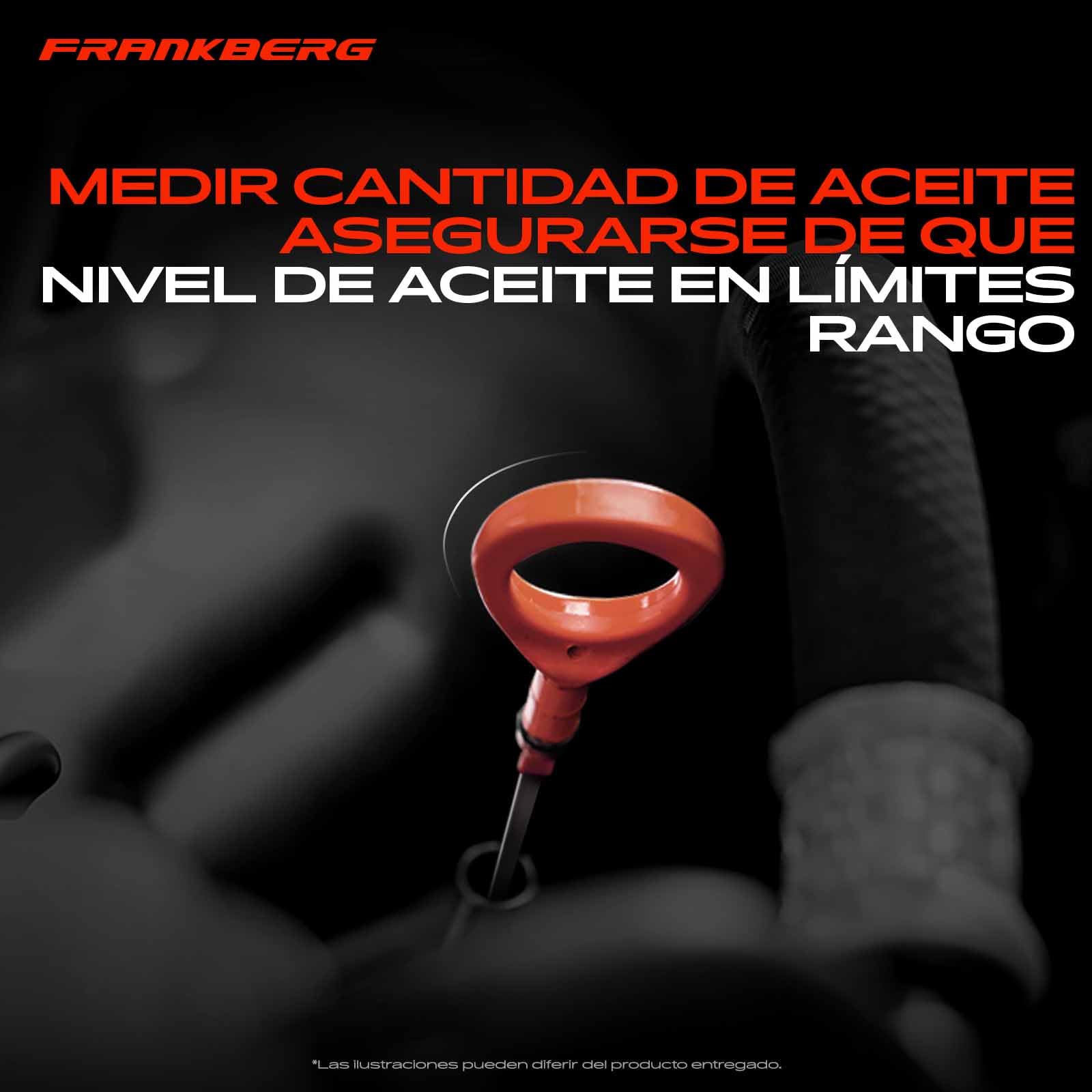 Frankberg Varilla medidora de aceite Compatible con A4 8D2 2.4 2.8 A4 Avant 8D5 2.4 A6 4B2 2.4 A6 Avant 4B5 2.4 P.a.s.s.a.t 3B2 2.8 V6 P.a.s.s.a.t 3B5 2.8 V6 Replace# 078115611S