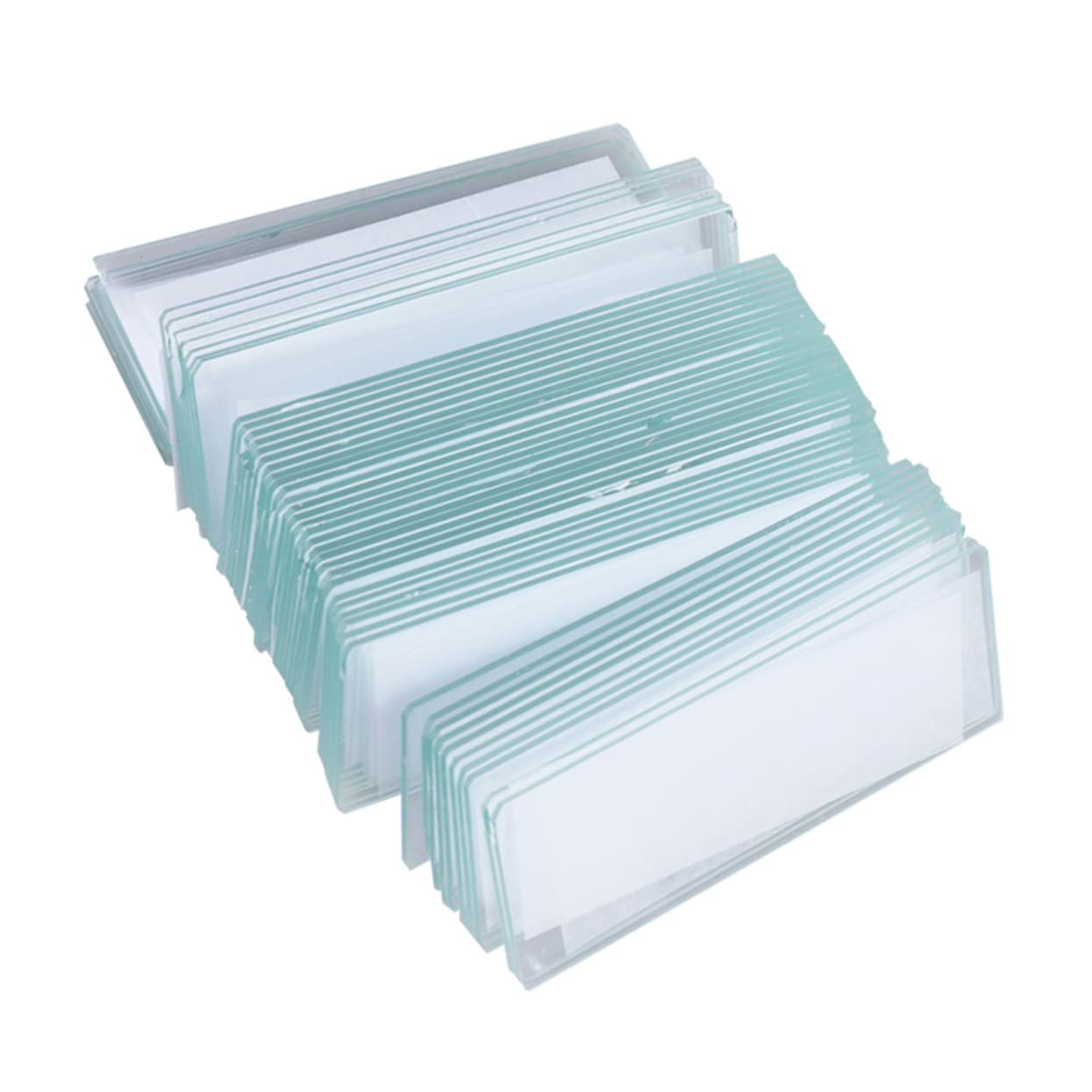 FUNOMOCYA 100 Pieces Prepared Microscope Slide Microscope Slides Microscope for Slides for Microscope Microscopes for Grade Specimens Science Education Tools Coverslips