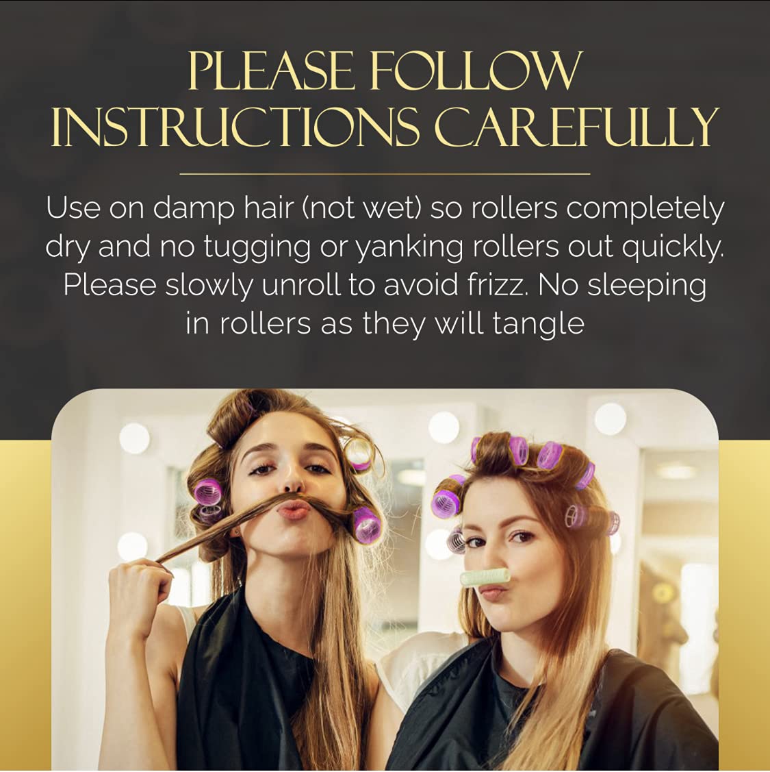 Large Hair Rollers for Long Hair [ 50 Pack ] – Easy to Use - 36 Rollers, 12 Clips, 1 Comb, 1 Reusable Bag - Jumbo Hair Rollers for Long Hair - Big Hair Rollers for Long Hair - Roller Set Hair Rollers with Clips - Jumbo Self Grip Hair Rollers - Big Velcro Hair Rollers : Beauty & Personal Care