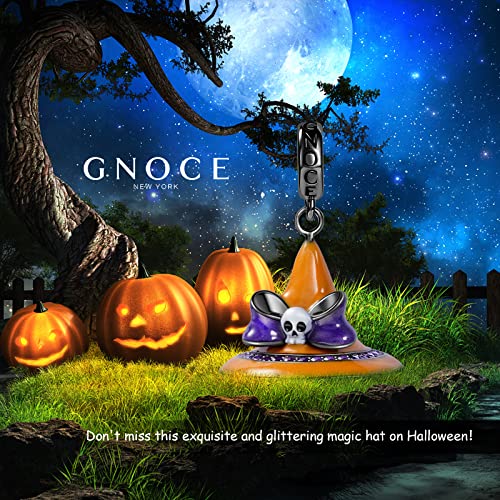 Image of GNOCE Halloween Charm Bracelet Fit Pandora Beads for Women Gift
