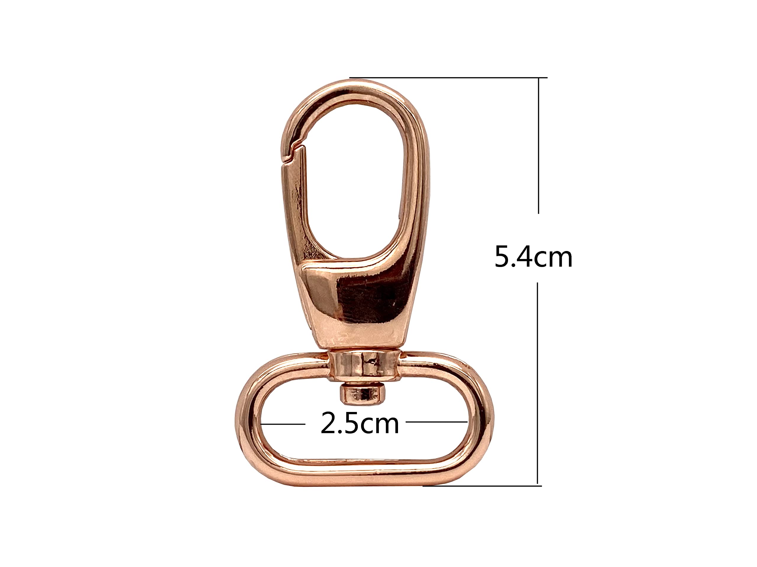 Alliage De Zinc Crochets De Sac Push Gate Mousqueton Pour