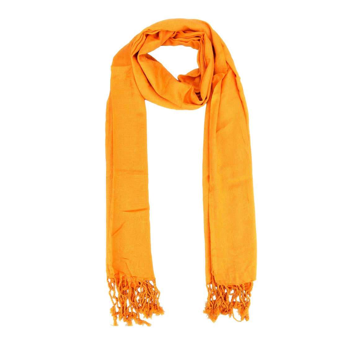 GlamorousFashion Scarf - Orange - 27" x 70"