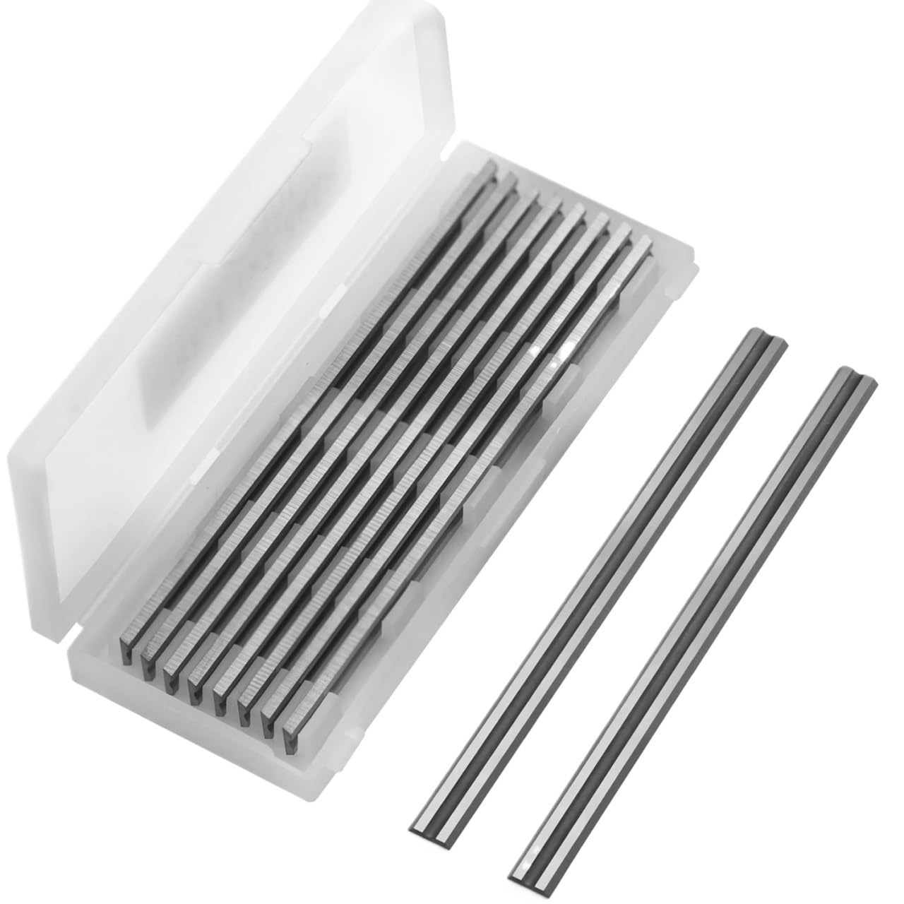 20 pz 82mm Carburo Pialla Lama TCT Coltelli Reversibili Parti di Macchine Strumento for La Lavorazione Del Legno Pialla