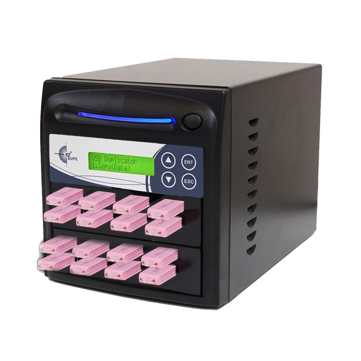 EZ DUPE 1 to 15 USB Pantera Duplicator &amp; DOD Sanitizer - 2GB/Min U15-SSPX8