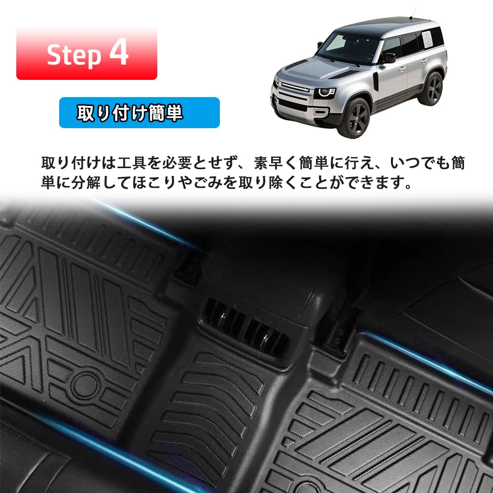 Amazon | FOR 新型 ディフェンダー 110 2020-2025 カスタムパーツ