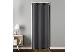 Joydeco Closet Curtain Door