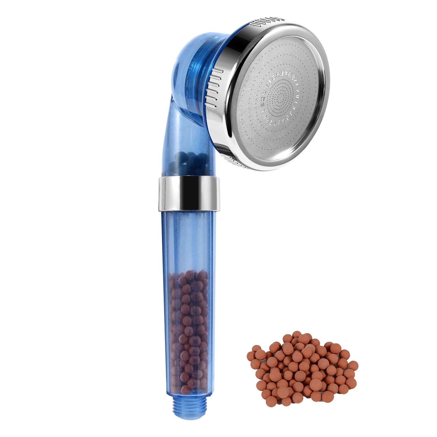 Amazon.co.jp: シャワーヘッド 節水 ストップボタン浄水機能付き