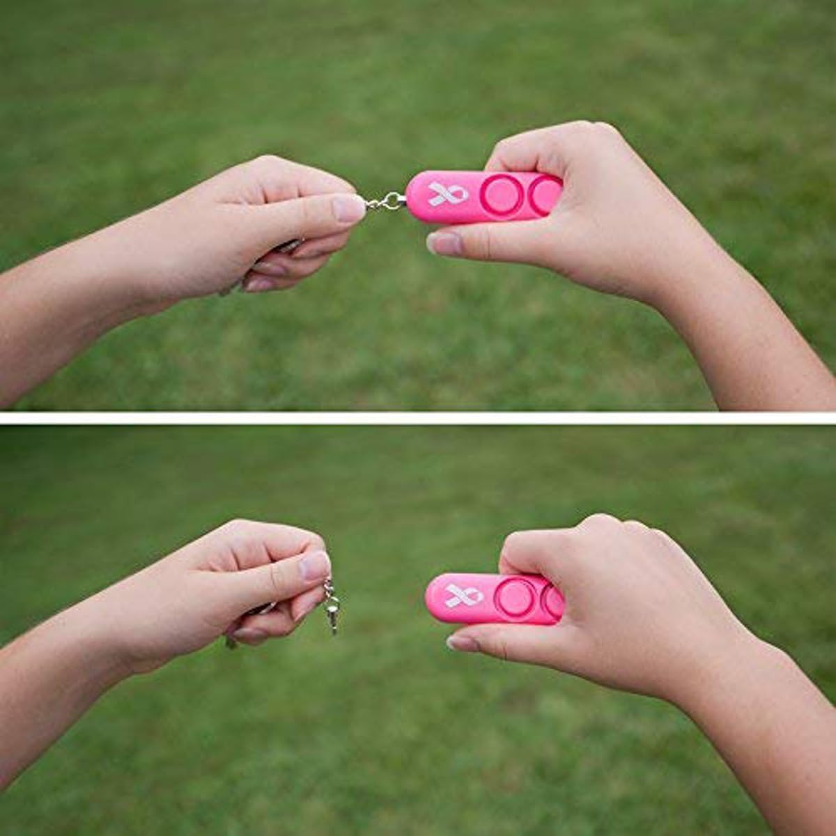 Solitaire LED Flashlight with SABRE Personal Alarm