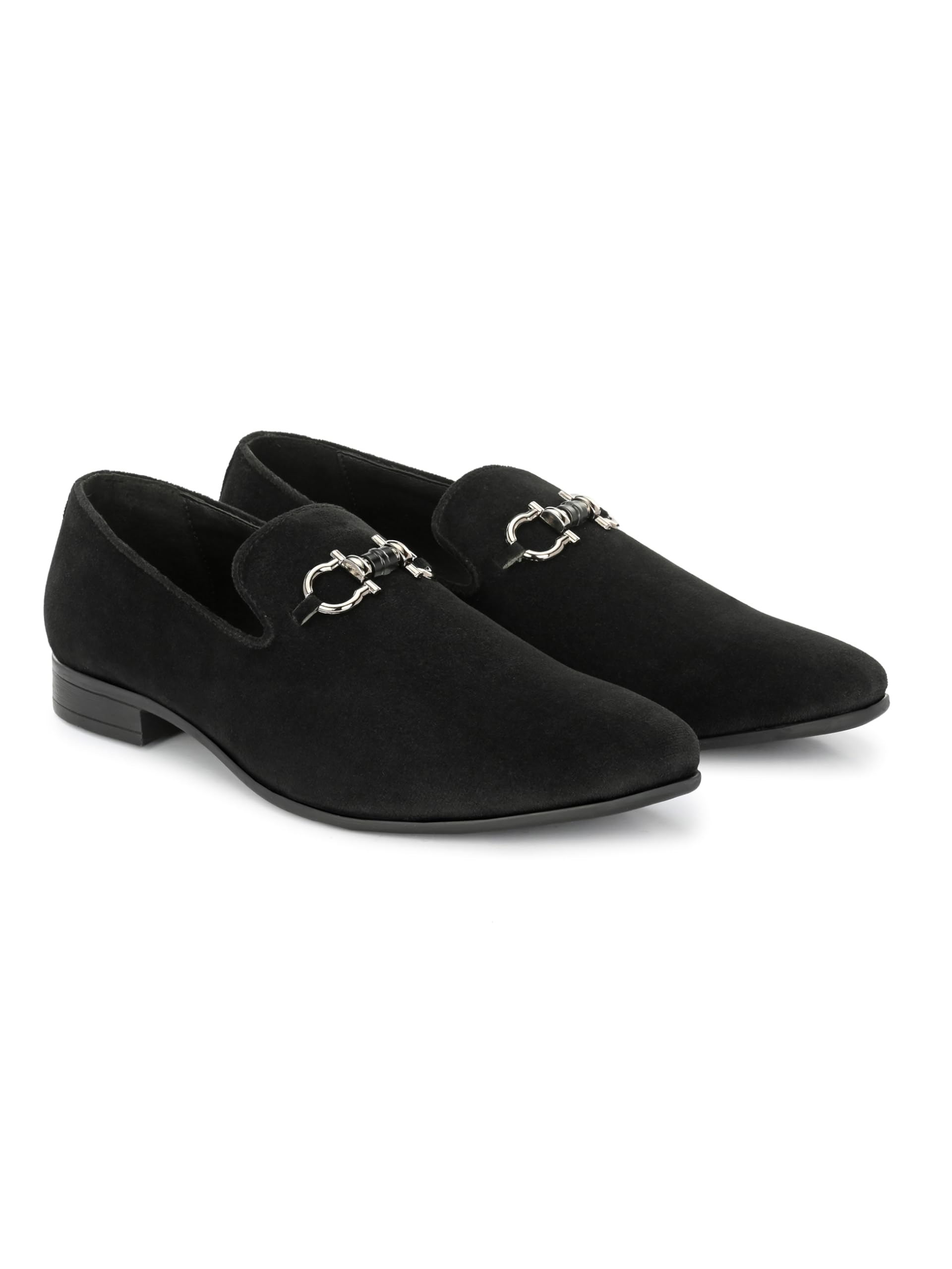 San Frissco Horsebit Formal Loafers Velvet Upper Cushioned Footbed/Comfortable Fashionable Stylish Flexible for Men/Size : 7 (Black) (B0D4F3BRGL) Amazon Price History, Amazon Price Tracker
