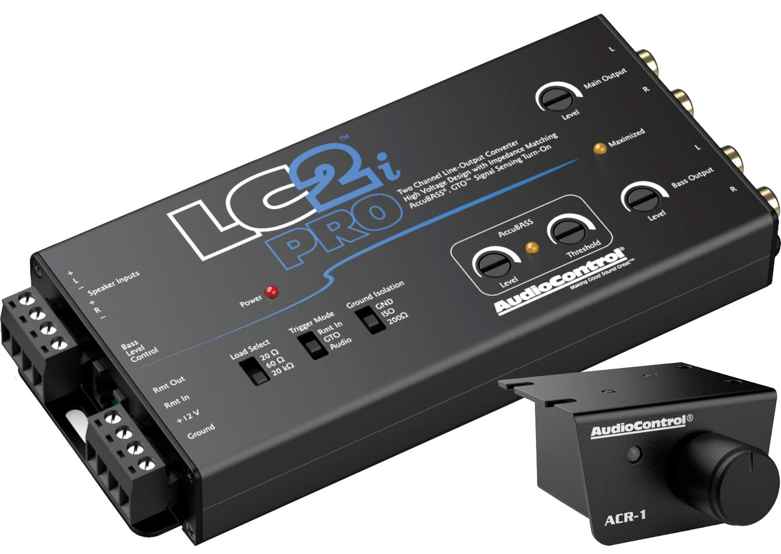 AudioControl LC2i PRO 2Channel Line Output Converter with Impedance