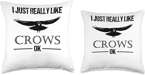 Miniatura 3 de Krähen Raben Vögel Liebhaber Bekleidung Crow Raven Lovers Saying Viking Fans Hugin and Munin - Almohada de 16 x 16 pulgadas, multicolor