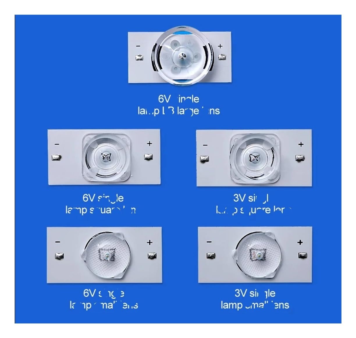 Tira Luminosa Tv Tira Retroiluminación LED Universal Repuesto Para TV Con Cuentas Lámpara SMD 3 V Y 6