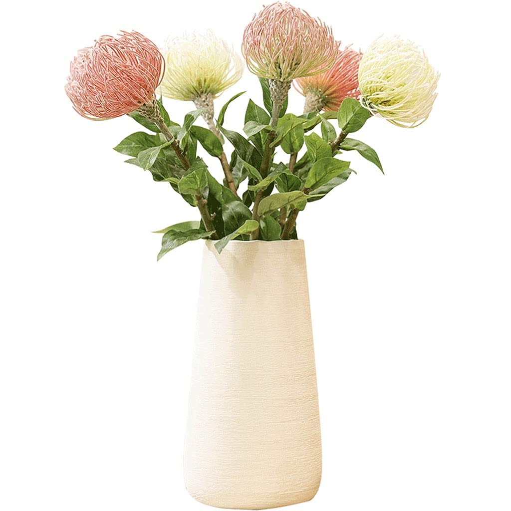 Fleurs artificielles et vase pour decoration de salon sans aucun entretien