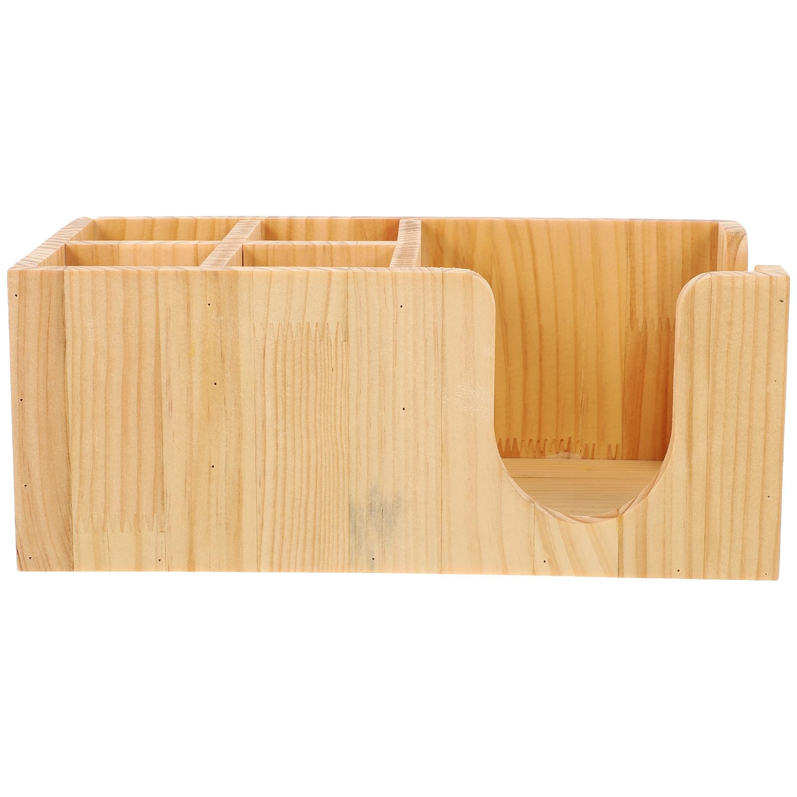 Organisateur de Bar à Café SUPVOX en Bois Beige à 5 Compartiments