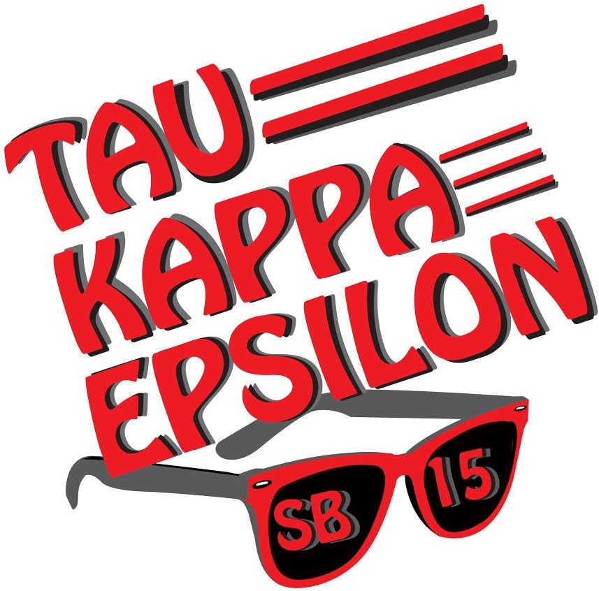 Tau Kappa Epsilon Spring Break White Tanktop- TKE Spring Break (Small)