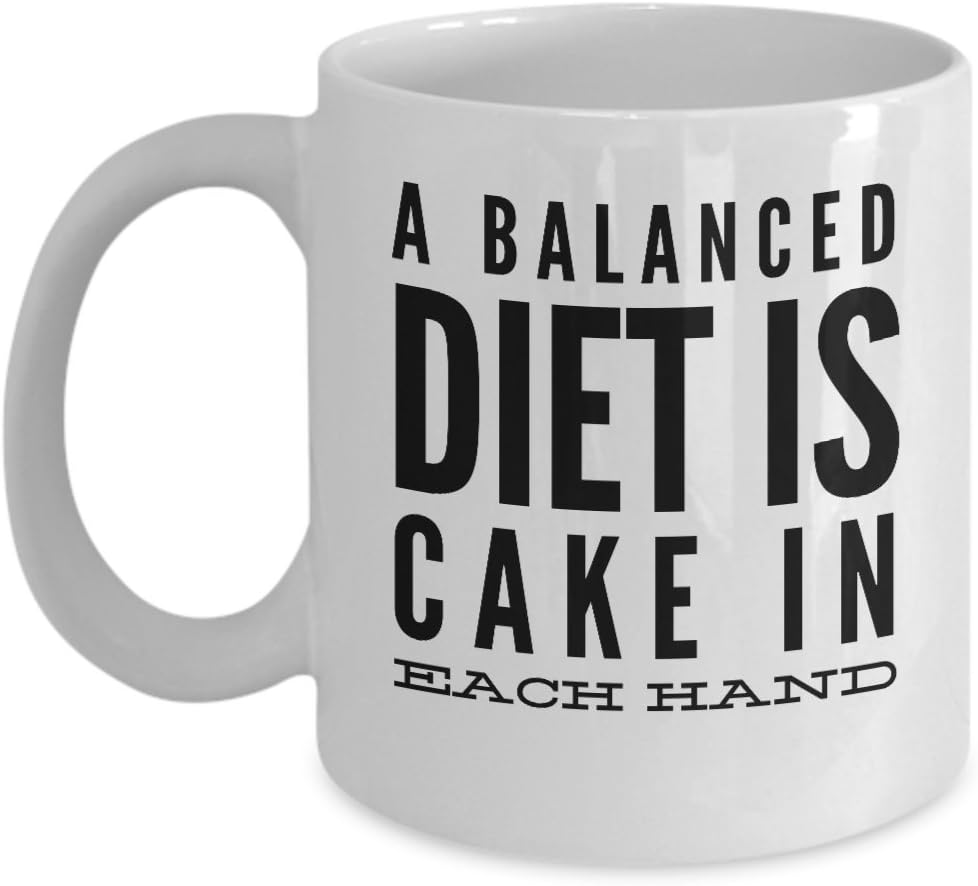 Funny Cake Lover Mug Gift for Cake Lovers & Bakers A