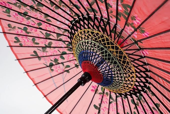 Japanese Umbrella Silk Umbrella Sakurae Sequel Pattern Dance Umbrella…