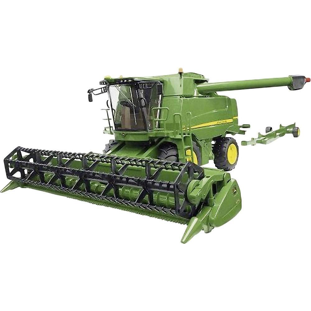 bruder - 02132 - John Deere Combine T670i - 1:16 Vehículo, Granja, Agricultura, Tractor, Bulldog, Cosechadora, Trabajo de campo | Cosechadora para granja, agricultura, juguete a partir de 4 años, escala 1:16