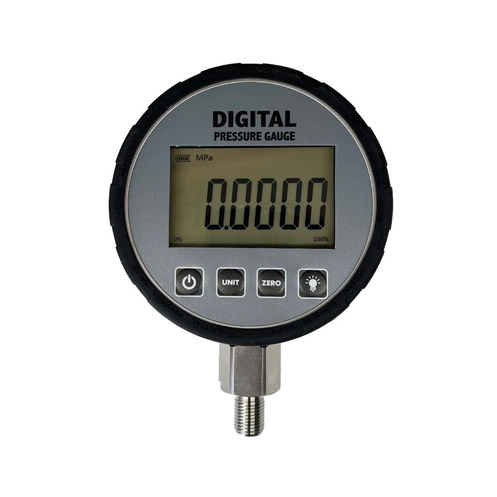 Manómetro digital DR3720 for aplicaciones industriales(0-0.1Mpa,NPT1-4)