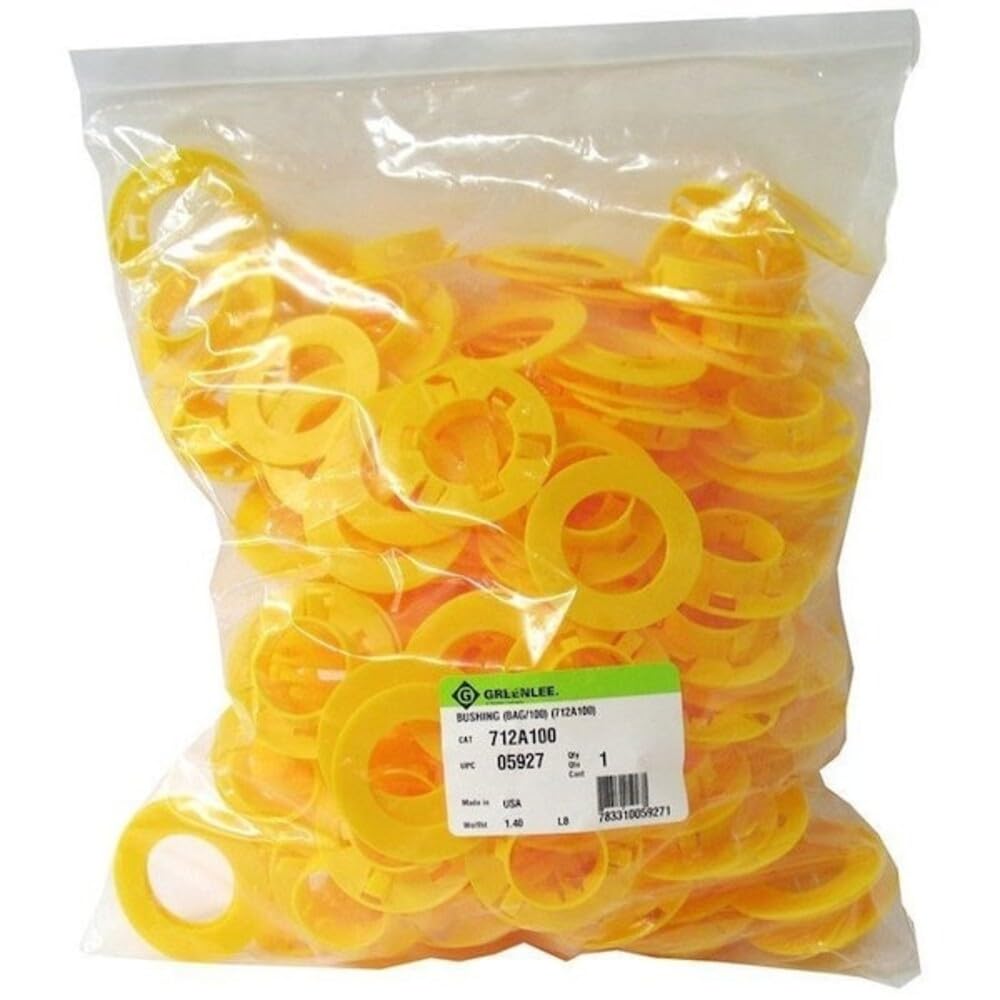 Casquillos Greenlee 712 A100 para proteger cables en agujeros de perforadora Greenlee 710