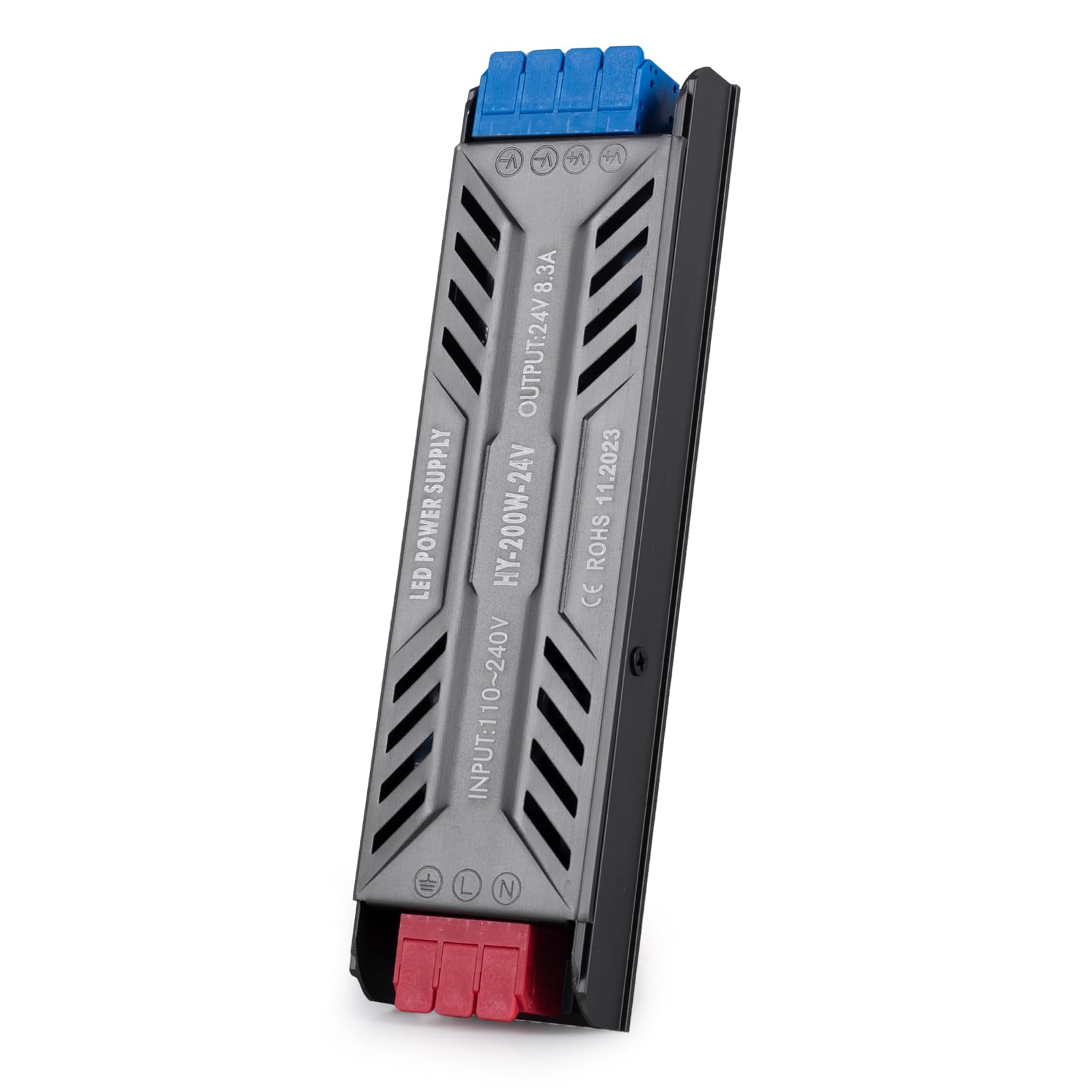Alimentation LED 24V sans sifflement transformateur 200W ultra plat - 8