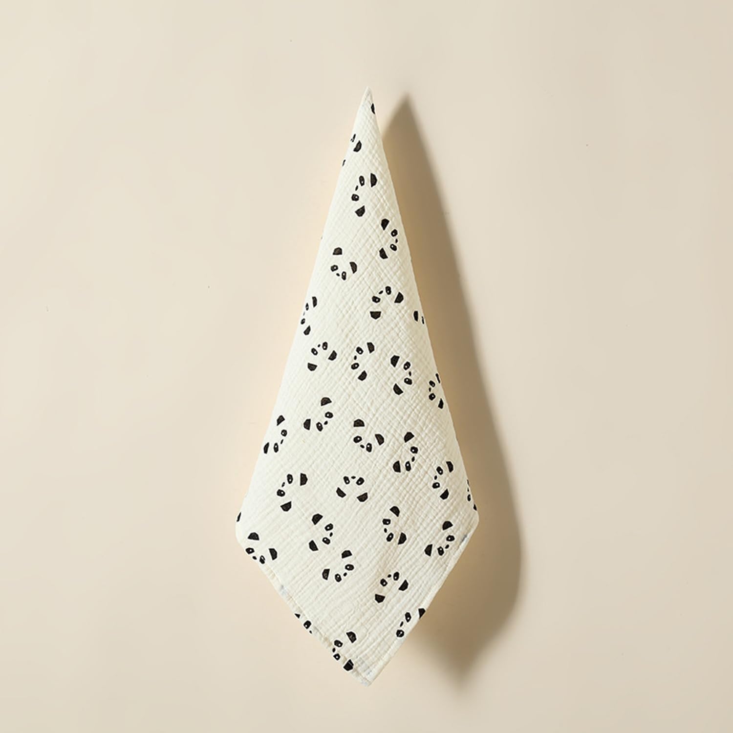 Mussola Neonato 100% Cotone 40x40 cm - Bavaglino Panno Rigurgito Garza Morbida Assorbente - Verde Salvia Bunny Print Soft Blue