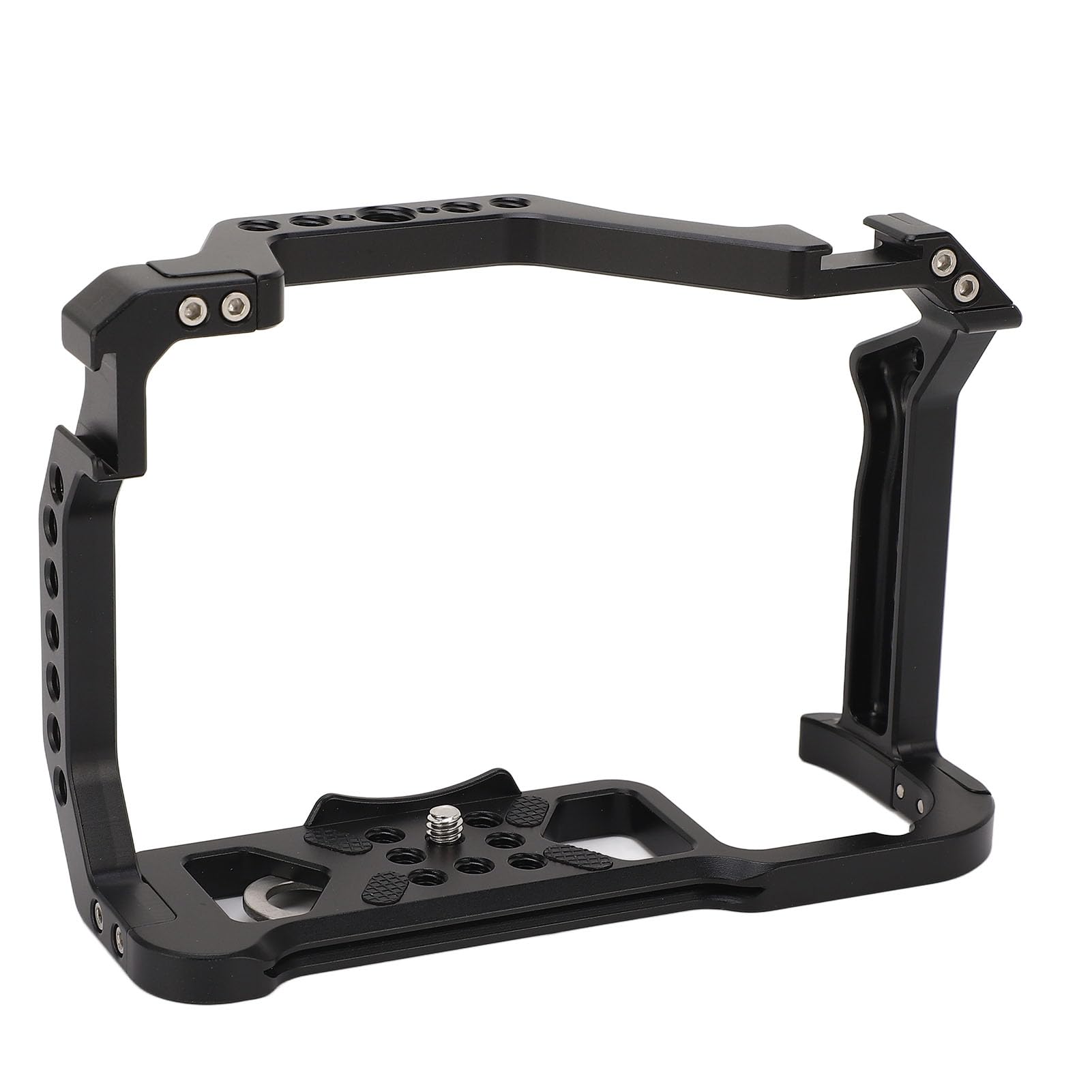 Stabilizzatore in Lega di Alluminio con Gabbia Completa per Fotocamera, Perfetto per Riprese Video Vlogging R5 R6 Design Resistente per Registi