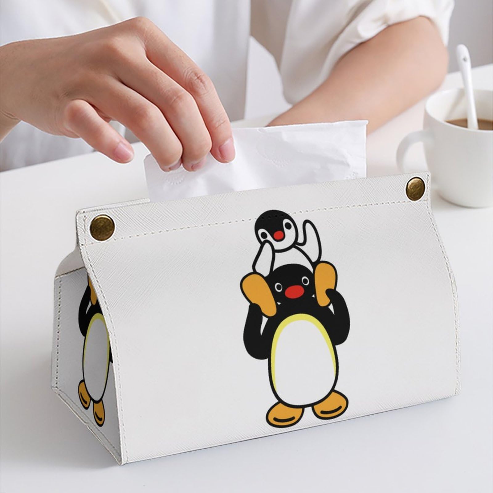 Amazon｜ティッシュボックス ピングー キャラクター ペンギン