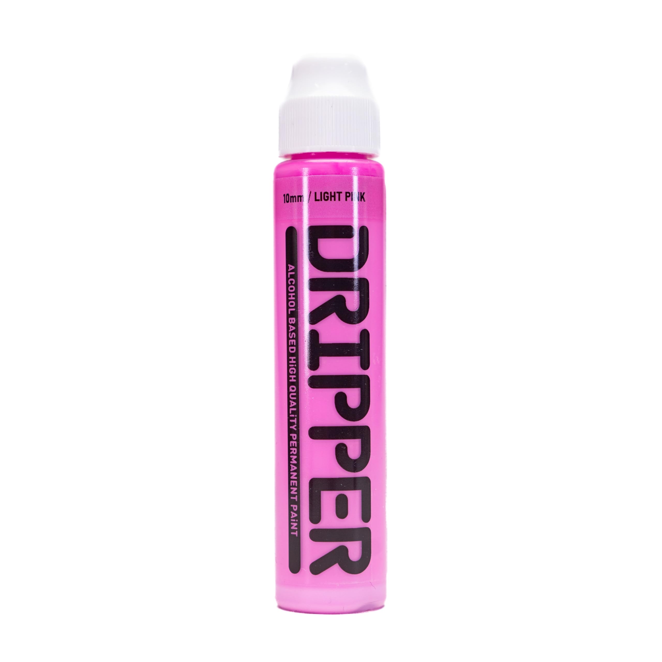 Liquid Paint Dope Dripper Multi Colour & Multi Size Mop Marker Graffiti Art Taggers, Permanent Alcohol Based Paint Refill (Light Pink, 10mm Mop Marker)
