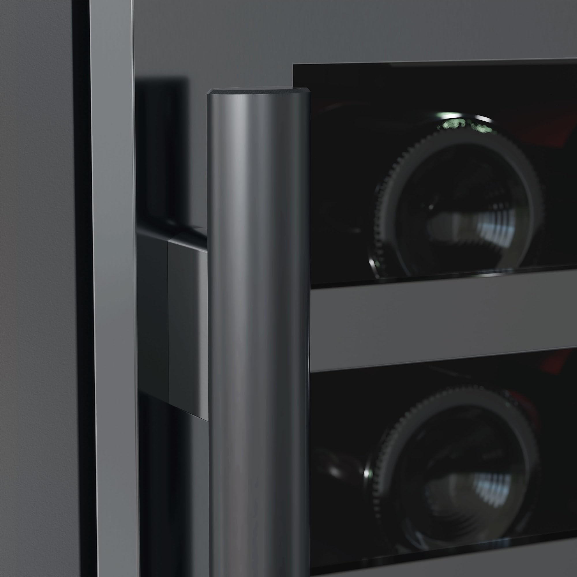 Avallon AWC242DPRSRH 24 Inch Wide 45 Bottle Capacity Dual Zone Wine Cooler with Right Swing Door on Fridge.com