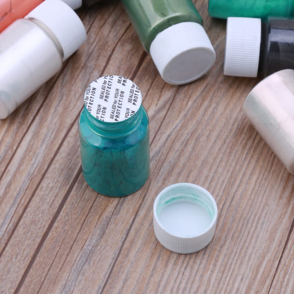 Pigmento de cambio de color en polvo de 50 colores para pintura de resina epoxi, fabricación de jabón, polvo de mica para resina epoxi