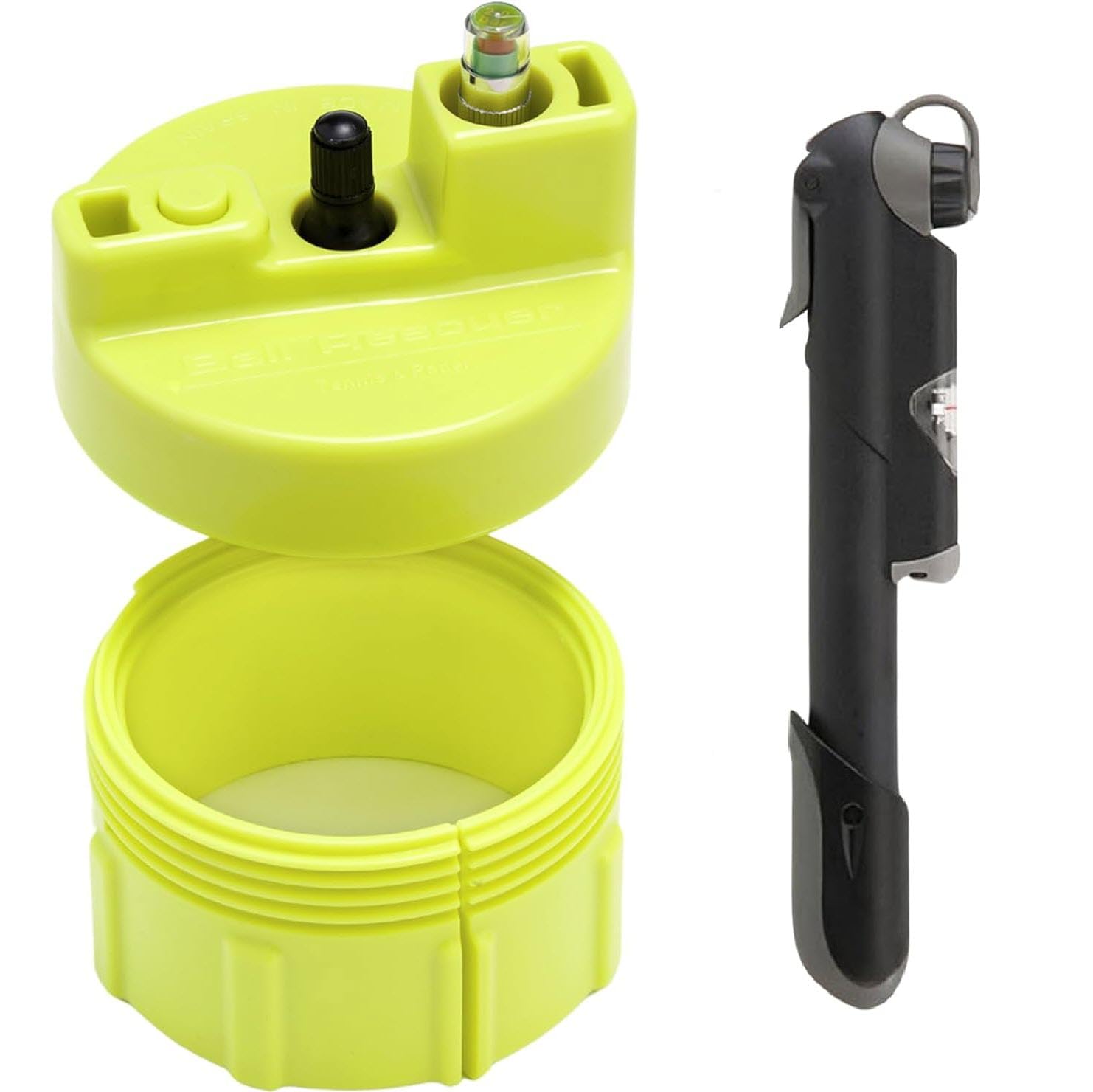 Ball Rescuer – Convierte envases de Pelotas de pádel o Tenis en un Bote Presurizador de 30 PSI – Adaptable a envases de Tres o Cuatro Bolas (envase no Incluido).