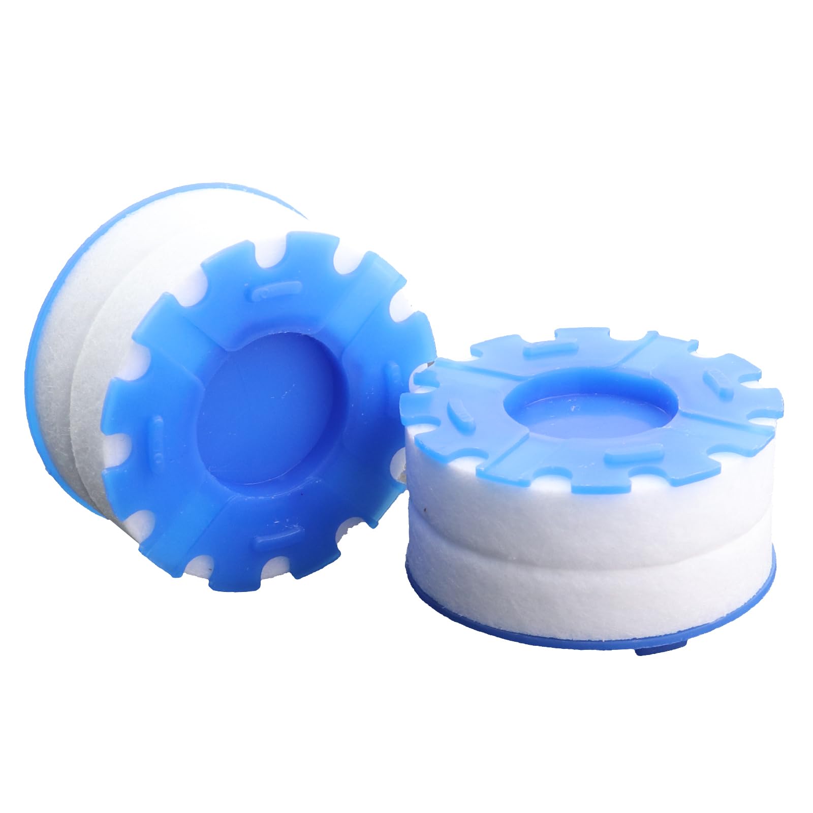 6PCS Sink Water Filter Element 1 57in Blue Filter Cartridge Swivel Rinser Filter PP Cotton Faucet Splash Guard — view 3