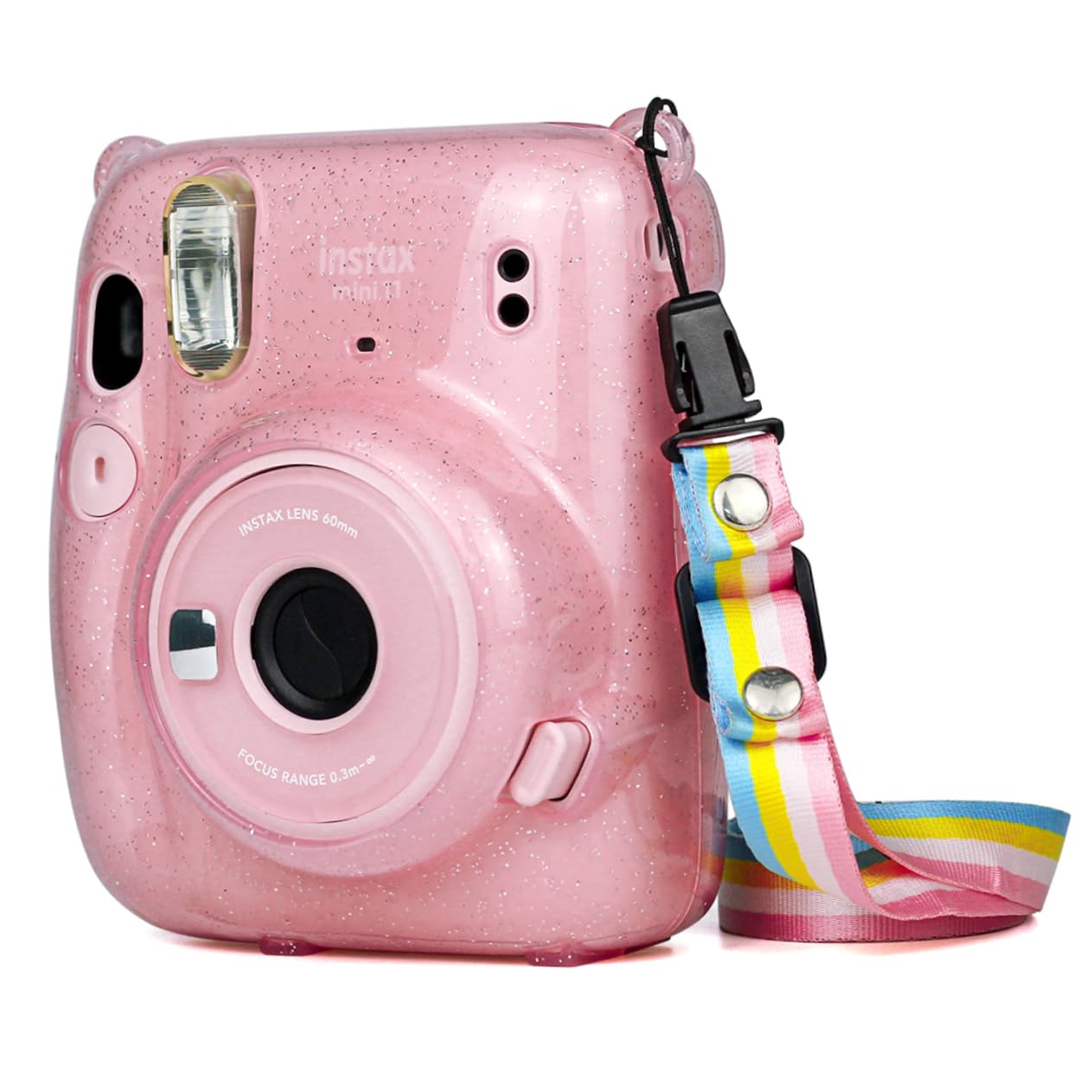 Gadpiparty Custodia Per Fotocamera Da 3 Pezzi Borsa Per Fotocamera Per Mini11 Fotocamera Istantanea Custodia Trasparente Custodia Per Fotocamera Antigraffio Custodia Per Fotocamera Per