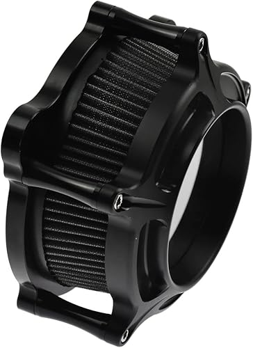 Miniatura 5 de HDBUBALUS Filtro de aire CNC para motocicleta, filtro de aire, sistema de admisión apto para Harley Touring Trike Street Glide Road Glide Softail