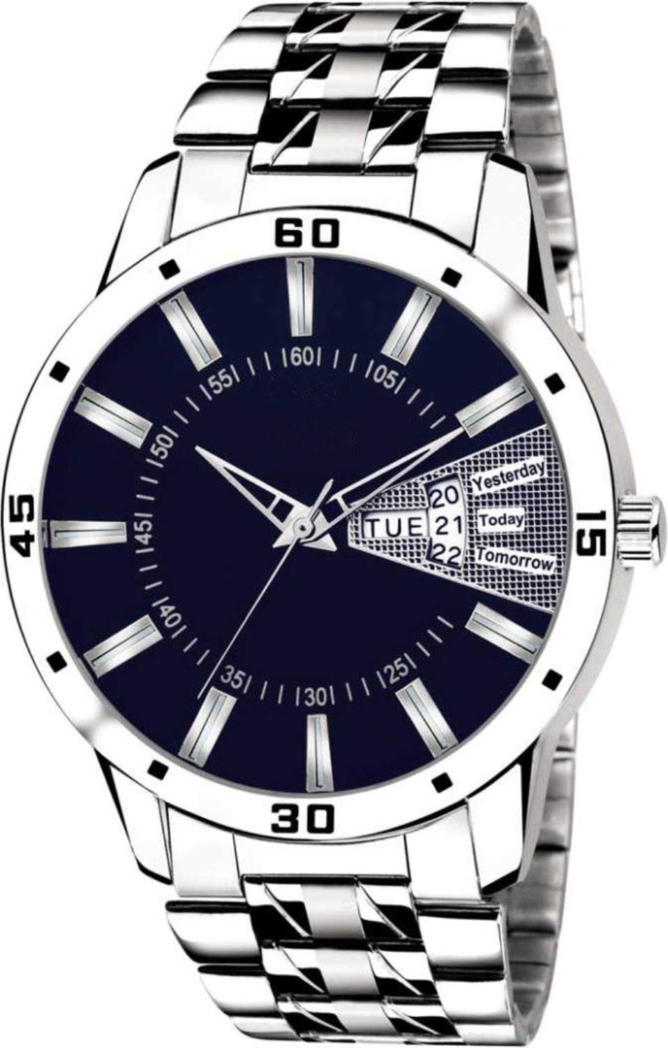 RADHE Creation Analogue Blue Dial Casual Men Watch - RD-CR-11