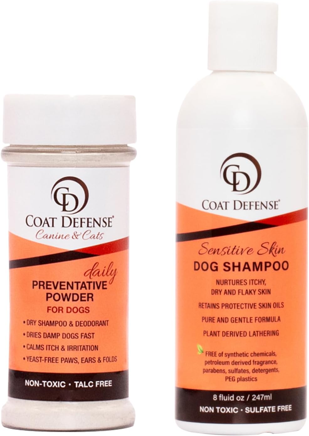 COAT DEFENSE Paw Licker Bundle Dry Powder for Dogs
