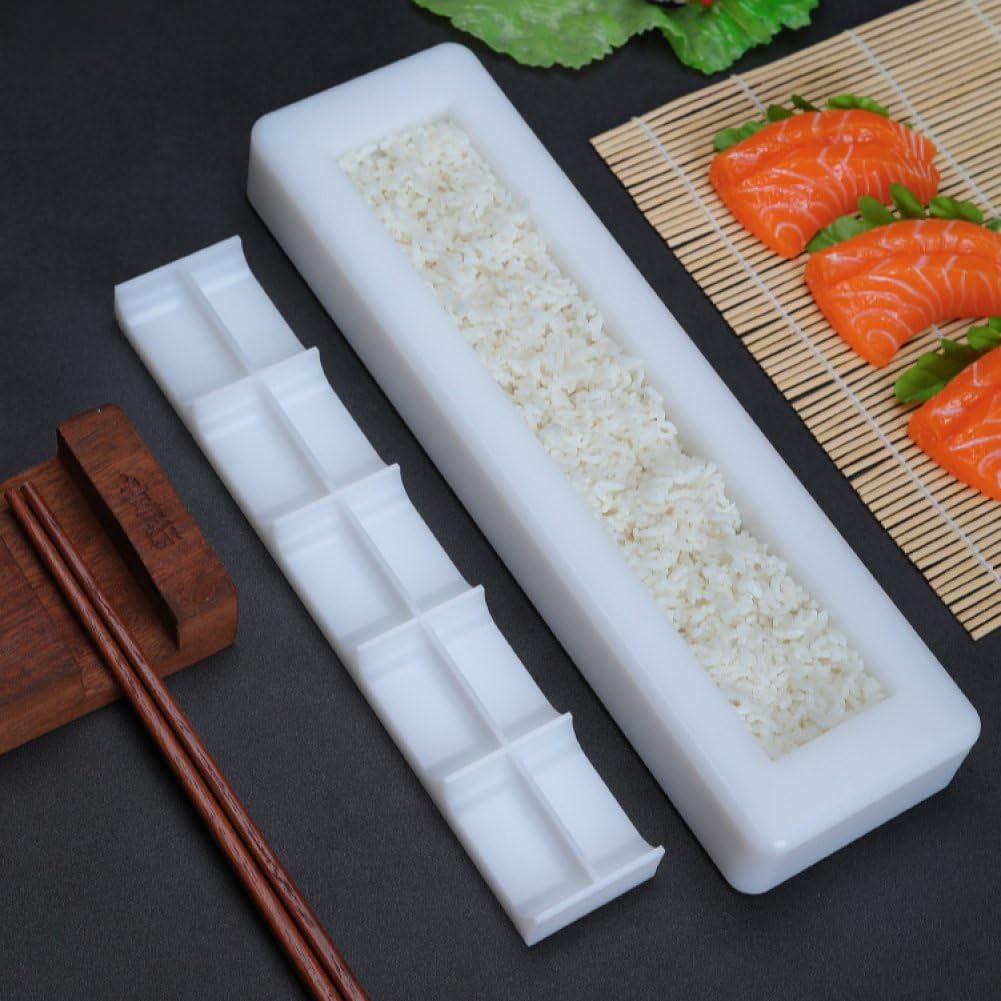 Japońska forma do sushi japońska forma Onigiri prostokątna prasa do sushi forma do robienia kulek ryżowych narzędzie kuchenne do kuchni domowej