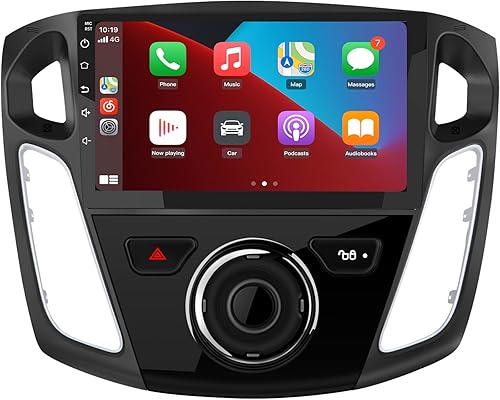Android 12 - Radio estéreo para automóvil compatible con Ford Focus 2012-2017, 9 pulgadas, navegación GPS inalámbrica incorporada, Carplay Andriod,