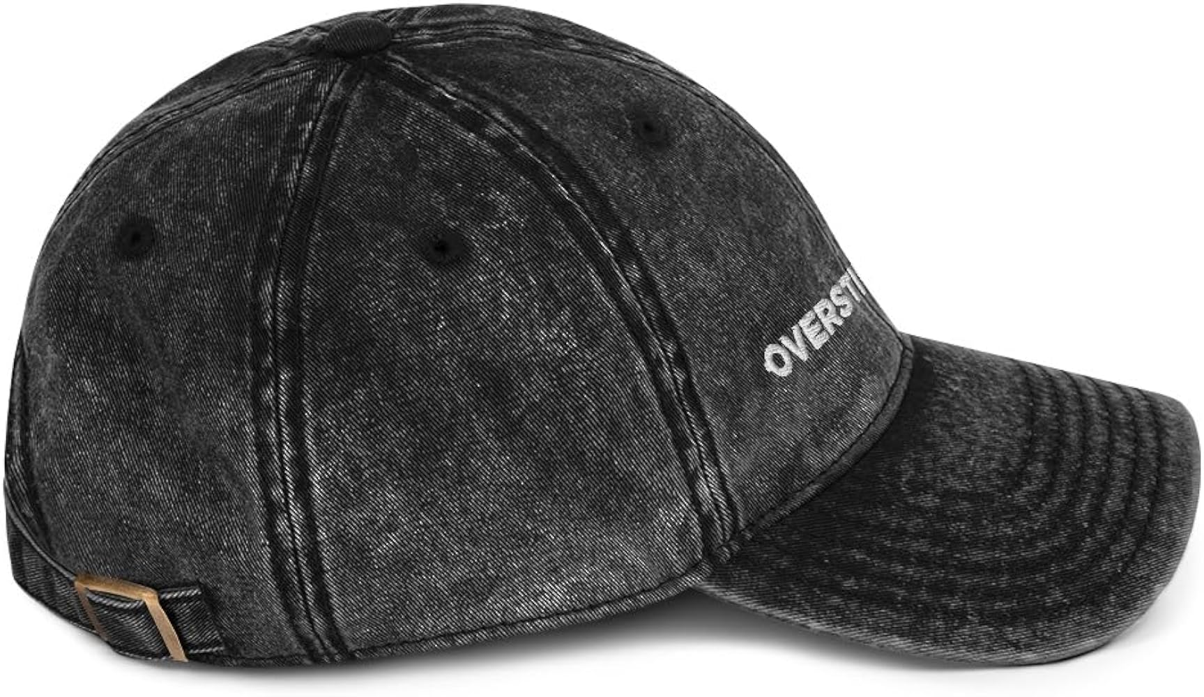 Overstimulated Hat (Embroidered Vintage Cotton Twill Cap  display picture 1