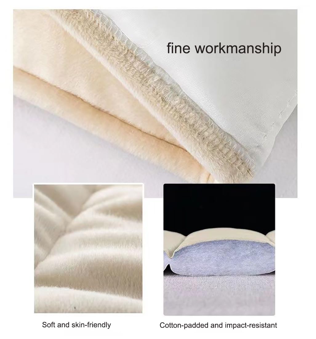 Hoofdeinde Hoes Velvet Premium Bed Hoofd 120/150/160/180/190 cm Dubbel /Enkel/Kingsize Gebroken Wit/Grijs/Roze Gewatteerd (Color: B, Size: 170cm