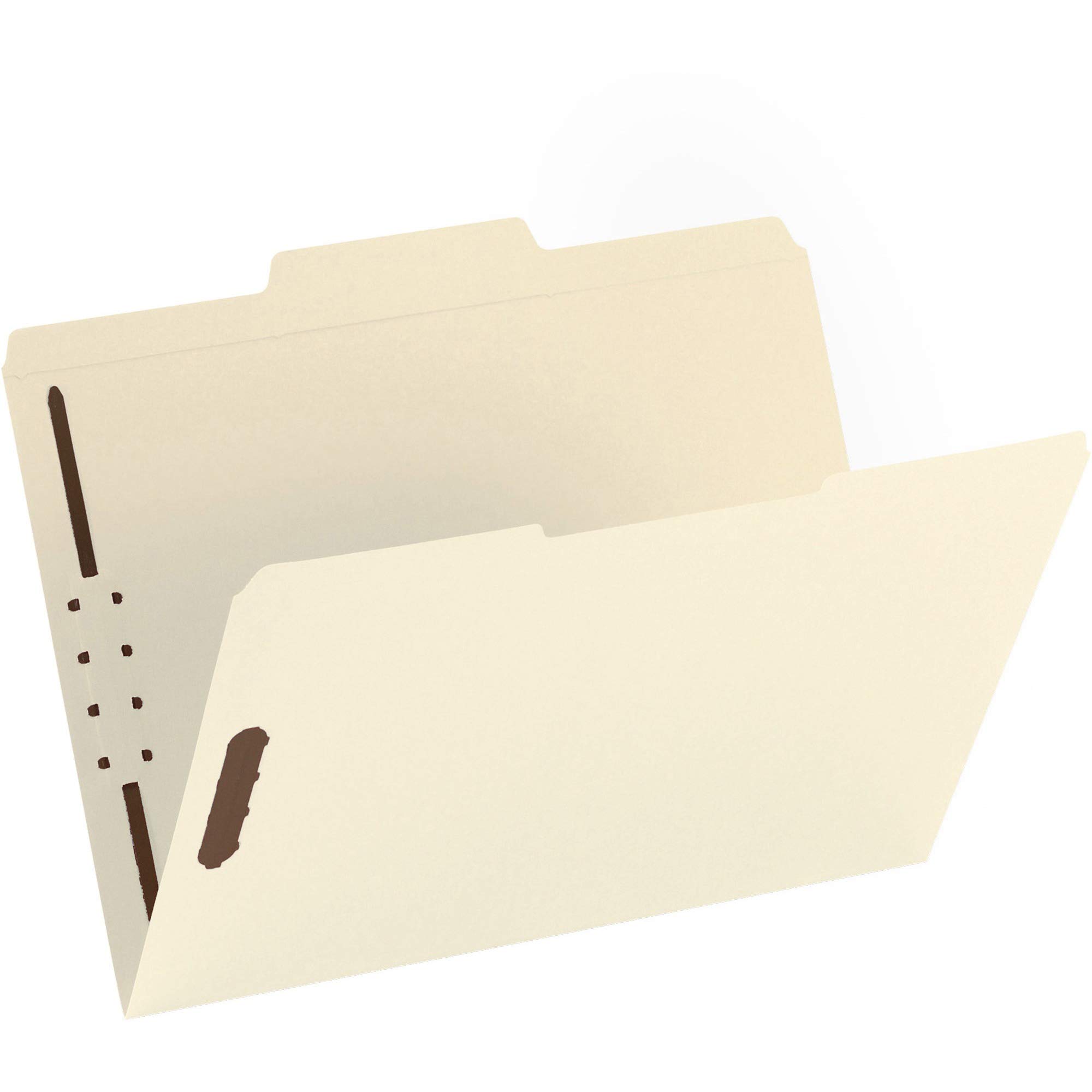 Amazon.com : Business Source 2-ply Tab Letter Fastener Folders