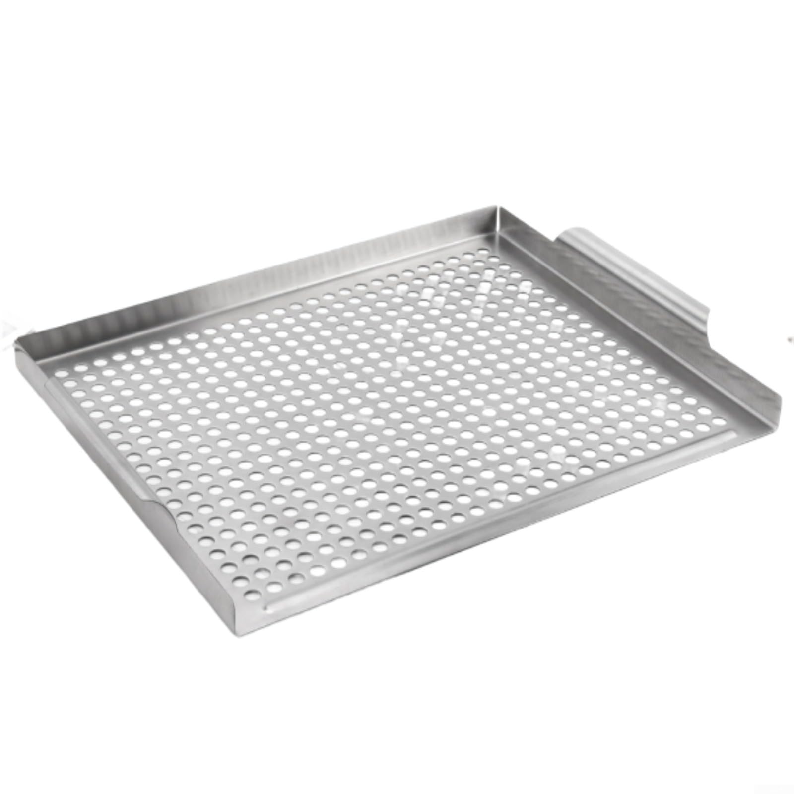 Risveglio Stainless Steel BBQ Griddle Plate,Multi-Function Grill Accessories for Gas and Grills, Rectangular Flat Top Grill for Scallops and Vegetables, Outdoor Cooking Equipment for Garden Camping