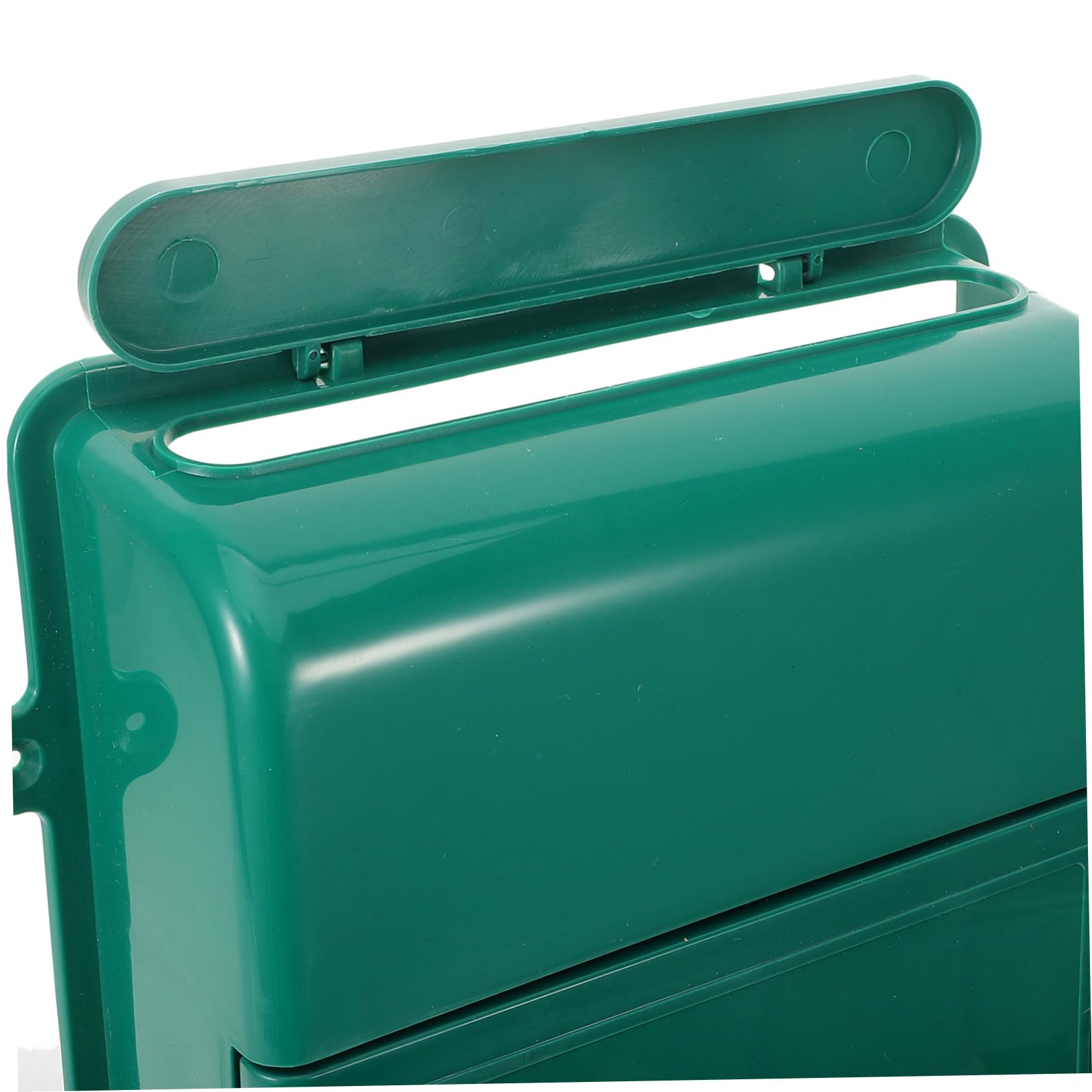 Cassetta Postale Da Esterno Con Serratura - Montaggio A Parete, Plastica, 34.5x26x7 Cm, Verde - Foto 10