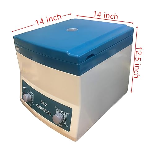 Miniatura 2 de Centrífuga digital para bancos de belleza, separador de suero de centrífuga, puede contener tubos PRP de 5 a 0.5 fl oz.