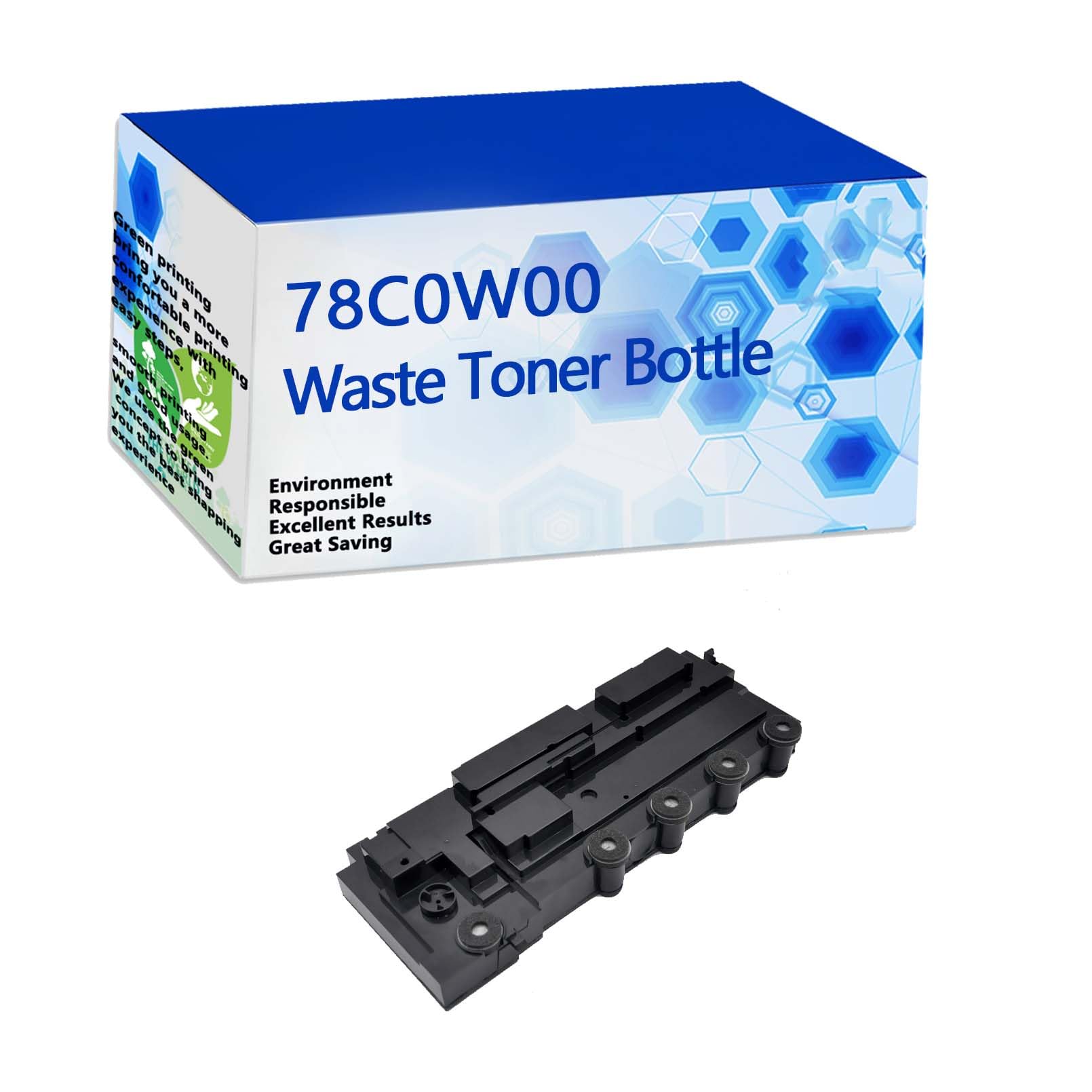 Conteneur toner usagé 78C0W00 compatible imprimante Lexmark CX522ade