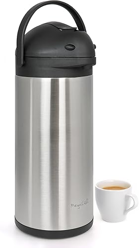 Miniatura 11 de MegaChef Bomba de cuerpo de vacío de acero inoxidable de 3 cuartos de galón