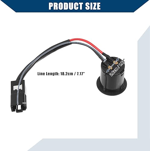 Miniatura 5 de 935551U000VA - Interruptor de liberación de puerta de combustible interior para Kia Sorento 2009-2014, duradero, plástico, 1 unidad, color negro