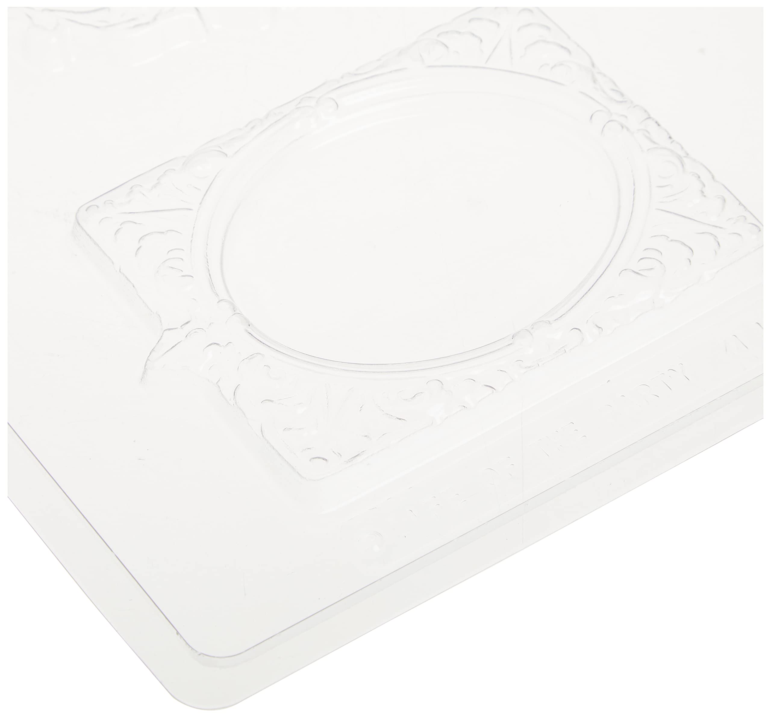 Cybrtrayd M180 Fancy Frames Molde de chocolate con instrucciones exclusivas de moldeado de chocolate con derechos de autor (idioma español no garantizado).